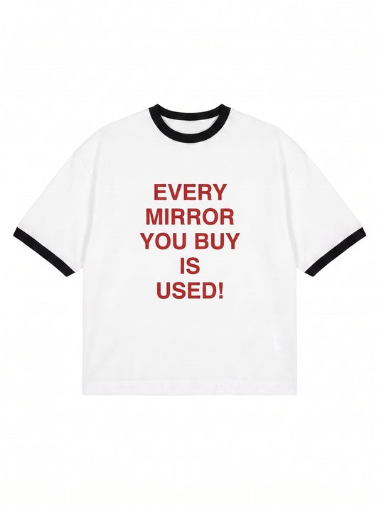 Used Mirror Unisex Ringer T-Shirt