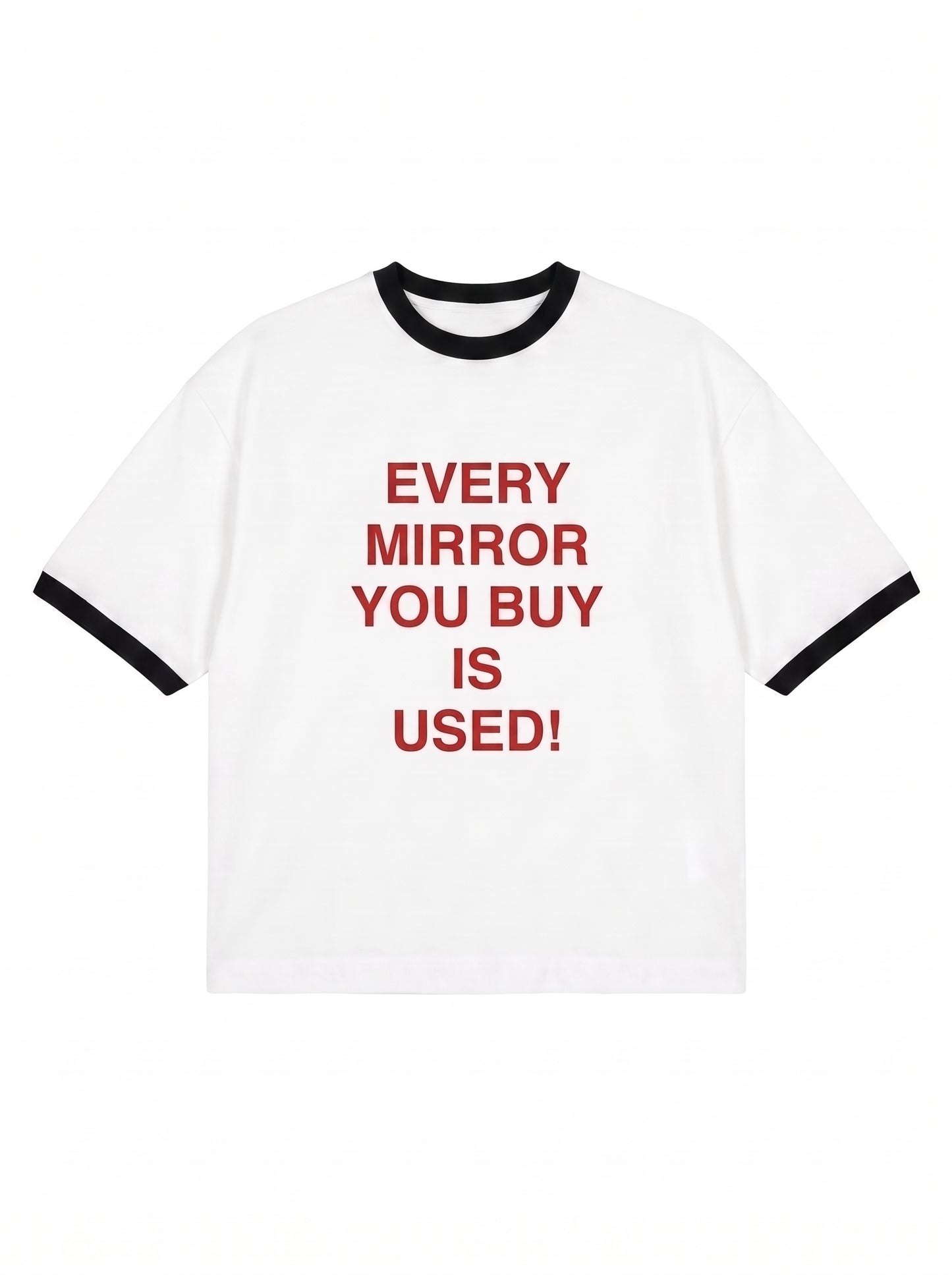 Used Mirror Unisex Ringer T-Shirt